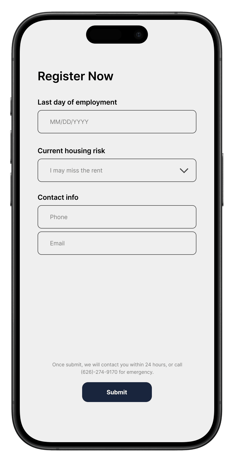 Access is granted based on time risk rather than eligibility documentation.